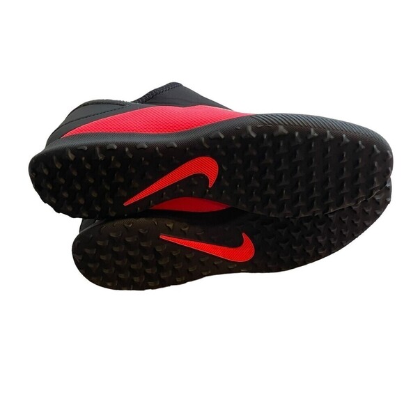 NIKE Youth Phantom Vision 2 Club Df Tf Football Slip-on Shoes Red Size 7 NWOT - Picture 6 of 16